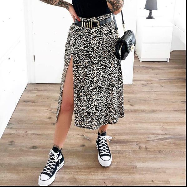 summer high waist wraps women skirts fashion split beach casual midi skirt ladies leopard flower printing clothing, Black
summer high waist wraps women skirts fashion split beach casual midi skirt ladies leopard flower printing clothing, Black