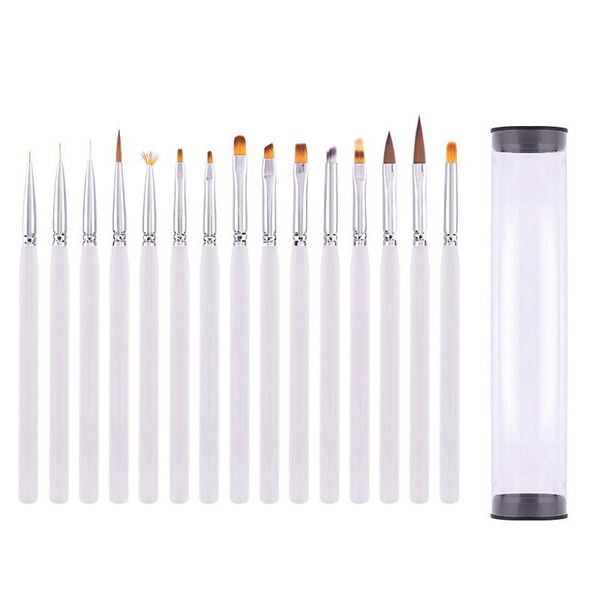 nail brushes acrylic brush gel for manicuring uv extension pen polish painting drawing tools, Yellow
nail brushes acrylic brush gel for manicuring uv extension pen polish painting drawing tools, Yellow