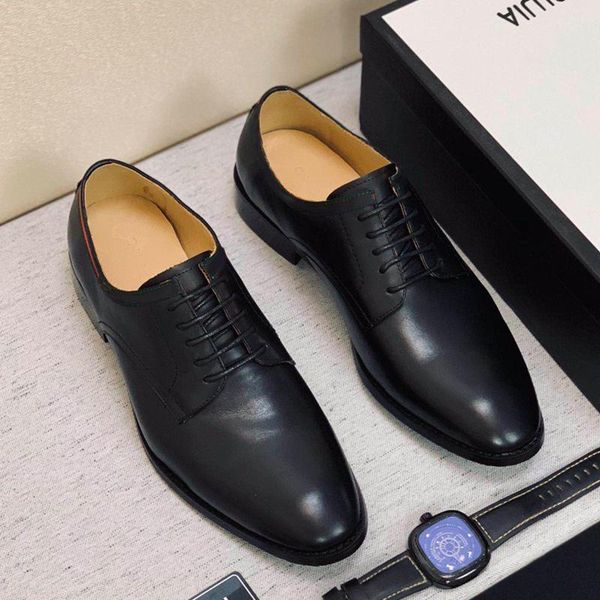 gujia 2021 leather shoes for men in business formal wear winter british casual dress, Black
gujia 2021 leather shoes for men in business formal wear winter british casual dress, Black