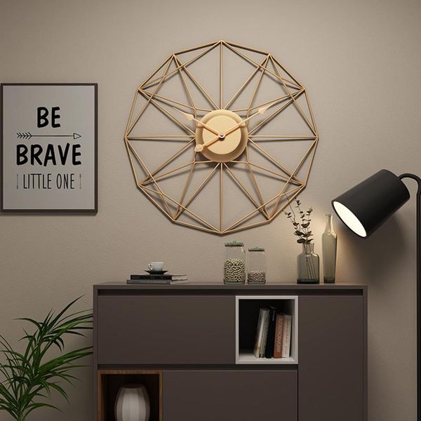 50cm large silent iron art wall-mounted clock modern design clocks for home decor office european style hanging wall watch
50cm large silent iron art wall-mounted clock modern design clocks for home decor office european style hanging wall watch