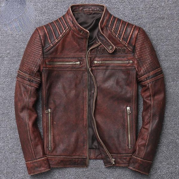 men's leather & faux 2021 spring autumn vintage 100% genuine jacket men short cowhide coat male biker for jaqueta masculina gxy935, Black
men's leather & faux 2021 spring autumn vintage 100% genuine jacket men short cowhide coat male biker for jaqueta masculina gxy935, Black