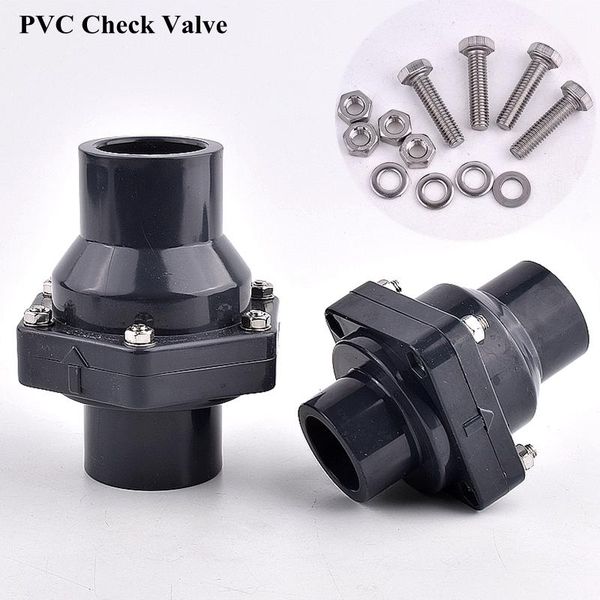 watering equipments 20~200mm pvc check valve garden sewer drain non return tube joint irrigation system water pipe connector fittings
watering equipments 20~200mm pvc check valve garden sewer drain non return tube joint irrigation system water pipe connector fittings
