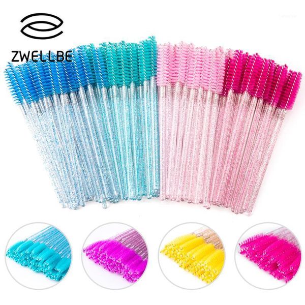 zwellbe disposable crystal eyelash brush comb 50pcs/pack eye lashes extension mascara wands makeup professional beauty tool1
zwellbe disposable crystal eyelash brush comb 50pcs/pack eye lashes extension mascara wands makeup professional beauty tool1