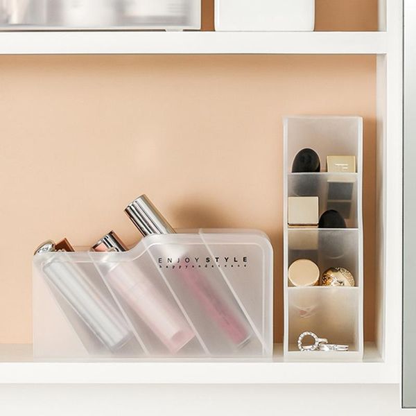1pcs desklipstick storage box, multi-grid dust-proof finishing display stand dressing table mirror cabinet shelf bottles & jars
1pcs desklipstick storage box, multi-grid dust-proof finishing display stand dressing table mirror cabinet shelf bottles & jars