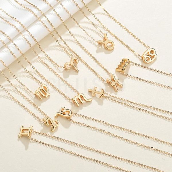 pendant necklaces 12 constellation elegant zodiac charm gold chain choker for women and men jewelry alloy cardboard, Silver
pendant necklaces 12 constellation elegant zodiac charm gold chain choker for women and men jewelry alloy cardboard, Silver