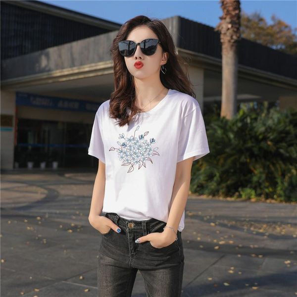 casual o-neck print women harajuku t-shirt 2021 summer short sleeve loose female basic shirt ladies tees 100% cotton women's, White
casual o-neck print women harajuku t-shirt 2021 summer short sleeve loose female basic shirt ladies tees 100% cotton women's, White