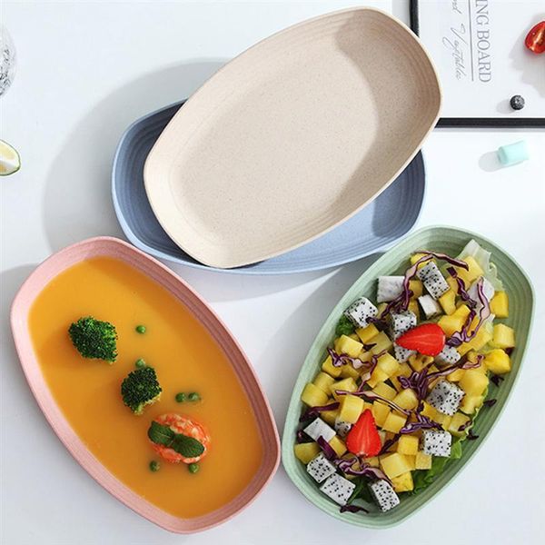 dishes & plates 6pcs serving plate oval storage trays dessert wheat straw tableware (nordic pink blue green)
dishes & plates 6pcs serving plate oval storage trays dessert wheat straw tableware (nordic pink blue green)