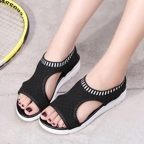 gladiator sandalias mujer 2021 female wedge heels shoes women summer comfortable sandals slip-on flat platform, Black
gladiator sandalias mujer 2021 female wedge heels shoes women summer comfortable sandals slip-on flat platform, Black