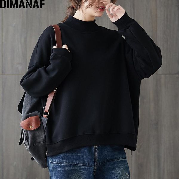 women's hoodies & sweatshirts dimanaf plus size women pullover lady shirt autumn winter cotton thick warm loose solid clothing 2021, Black
women's hoodies & sweatshirts dimanaf plus size women pullover lady shirt autumn winter cotton thick warm loose solid clothing 2021, Black