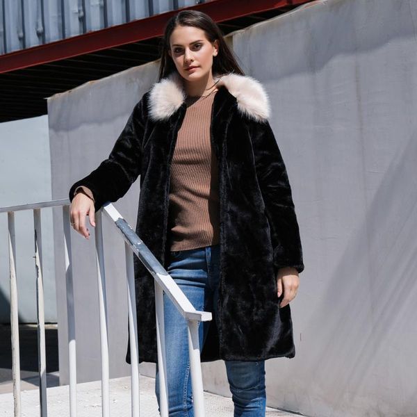 women's fur & faux fashion women long sleeve cardigan coat 2021 autumn winter casual outwears fake overcoats female loose jackets#0826, Black
women's fur & faux fashion women long sleeve cardigan coat 2021 autumn winter casual outwears fake overcoats female loose jackets#0826, Black