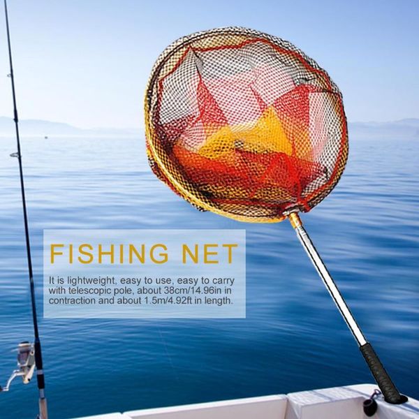 fishing accessories net with retractable handle durable fish landing extending soft mesh river
fishing accessories net with retractable handle durable fish landing extending soft mesh river