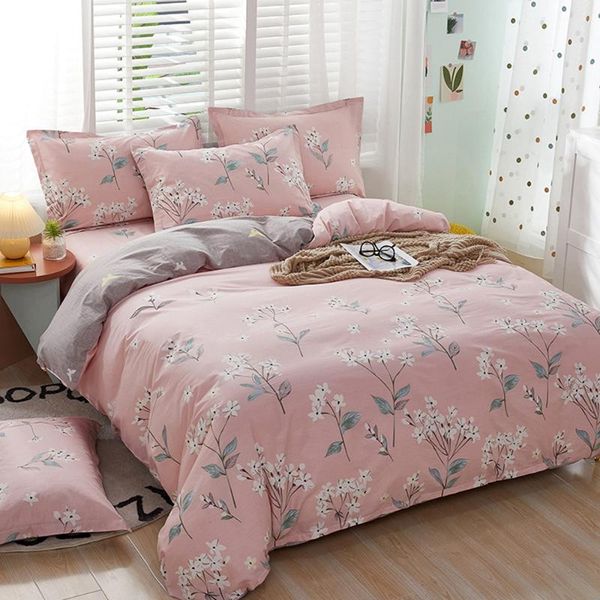 bedding sets 100% cotton duvet cover + pillowcase flowers printing quilt bed linens no sheet single king hometextile
bedding sets 100% cotton duvet cover + pillowcase flowers printing quilt bed linens no sheet single king hometextile