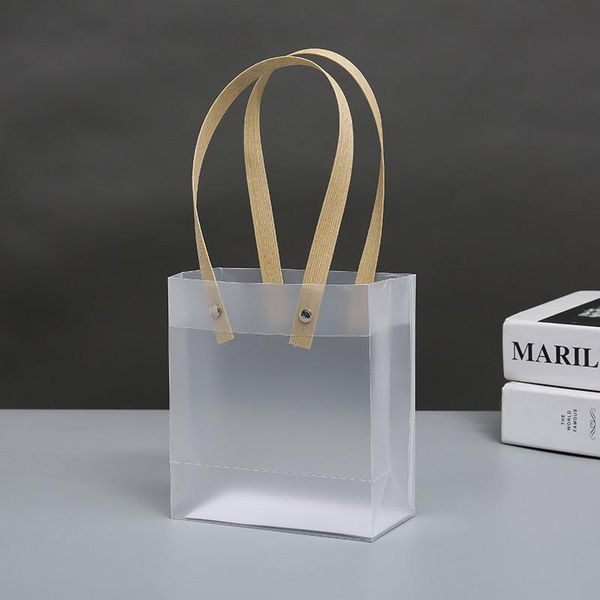 gift wrap 10pcs transparent pvc frosted pp handbag christmas packing candy bridesmaid wedding flower year bag
gift wrap 10pcs transparent pvc frosted pp handbag christmas packing candy bridesmaid wedding flower year bag