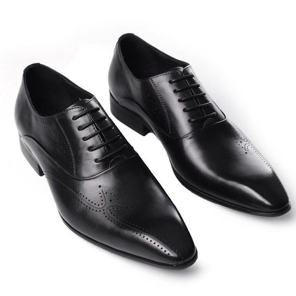 fashion trends brogue carved business dress genuine leather men shoes lace up wedding party office work oxfords male g299, Black
fashion trends brogue carved business dress genuine leather men shoes lace up wedding party office work oxfords male g299, Black