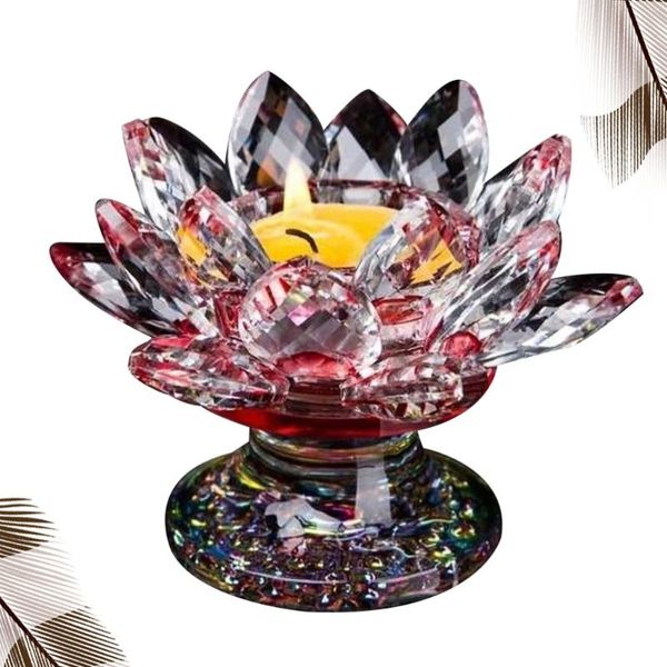 candle holders crystal lotus holder flower candlesticks deskdecoration for home wedding without (red)
candle holders crystal lotus holder flower candlesticks deskdecoration for home wedding without (red)