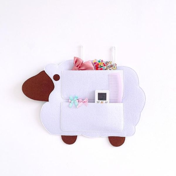 storage bags sheep shape wall hanging bag baby hair clip hairpin organizer sundries pouch remote control holder decor
storage bags sheep shape wall hanging bag baby hair clip hairpin organizer sundries pouch remote control holder decor