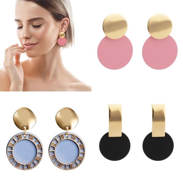 dangle & chandelier boho candy colors earrings for women girls 2021 trend simple elegant style round statement party fashion jewelry, Silver
dangle & chandelier boho candy colors earrings for women girls 2021 trend simple elegant style round statement party fashion jewelry, Silver