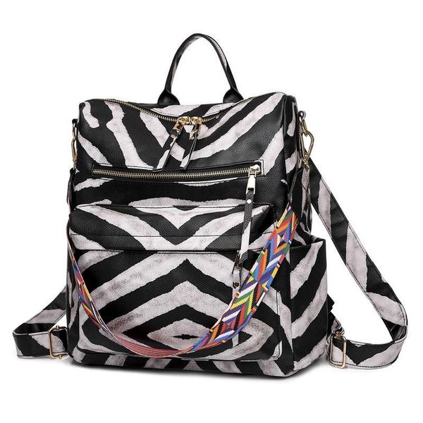 backpack women pu leather big large capacity college student school bag print leopard zebra cow men travel bagpack
backpack women pu leather big large capacity college student school bag print leopard zebra cow men travel bagpack
