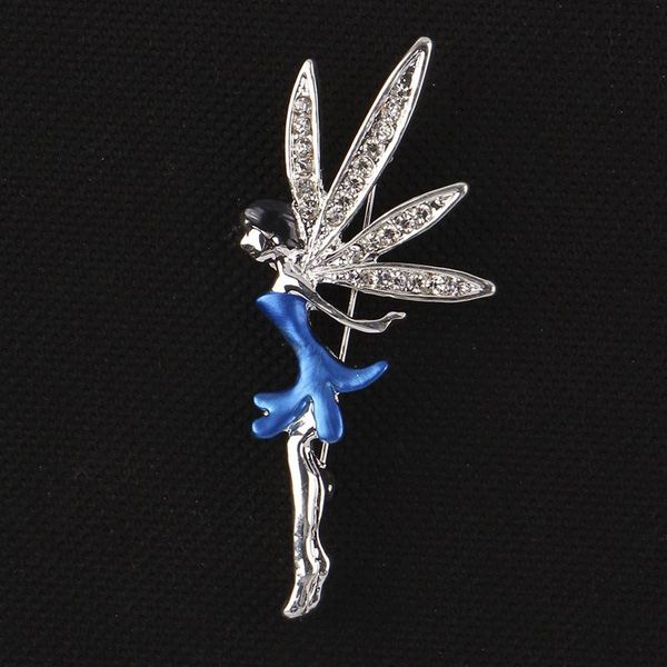 pins, brooches girls' little angel zinc alloy crystal rhinestone brooch pin spille donna hijab pins badge accessory, Gray
pins, brooches girls' little angel zinc alloy crystal rhinestone brooch pin spille donna hijab pins badge accessory, Gray