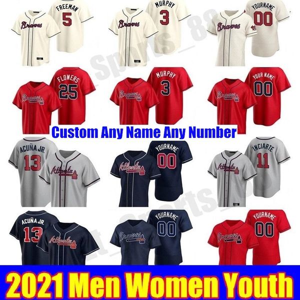 2021 atlanta men women kids youth jersey freddie an braves dansby swanson 13 ronald acuna jr. 1 ozzie albies mike soroka baseball jerseys, Blue;black
2021 atlanta men women kids youth jersey freddie an braves dansby swanson 13 ronald acuna jr. 1 ozzie albies mike soroka baseball jerseys, Blue;black