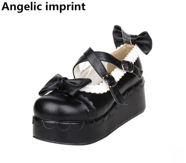 angelic imprint woman mori girl lolita cosplay shoes lady high wedges heels pumps women princess dress party 6cm 33-47 46, Black
angelic imprint woman mori girl lolita cosplay shoes lady high wedges heels pumps women princess dress party 6cm 33-47 46, Black