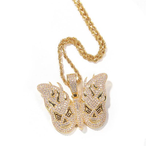 pendant necklaces hip hop jewelry iced out zircon skull butterfly necklace gold silver plated mens bling gift
pendant necklaces hip hop jewelry iced out zircon skull butterfly necklace gold silver plated mens bling gift