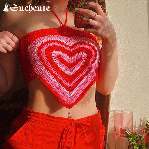women's tanks & camis heart y2k halter crop women bandage summer sleeveless backless vintage knit tank 2000s aesthet, White
women's tanks & camis heart y2k halter crop women bandage summer sleeveless backless vintage knit tank 2000s aesthet, White