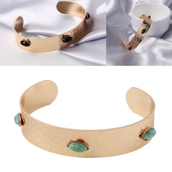 bangle minimalist cuff men inlaid gemstones wide open wristband punk bracelet for women fashion jewelry wholesale, Black
bangle minimalist cuff men inlaid gemstones wide open wristband punk bracelet for women fashion jewelry wholesale, Black