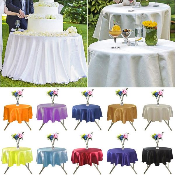 table cloth 57 inch round tablecloth skirt cover satin silk fabric for wedding dinner party circular
table cloth 57 inch round tablecloth skirt cover satin silk fabric for wedding dinner party circular