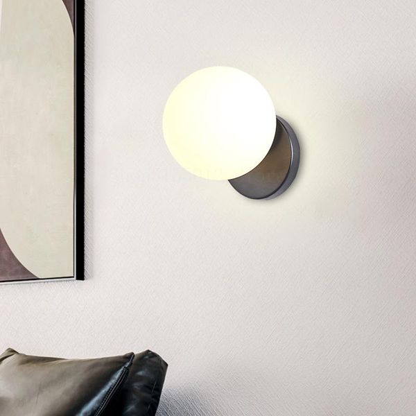 wall lamp modern simple home decor nordic interior lighting glass lampshade bedroom bedside luxury aisle golden lights
wall lamp modern simple home decor nordic interior lighting glass lampshade bedroom bedside luxury aisle golden lights