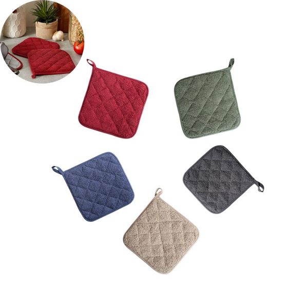mats & pads 1pc colorful pot holders cotton heat resistant potholder holder for cooking and baking
mats & pads 1pc colorful pot holders cotton heat resistant potholder holder for cooking and baking