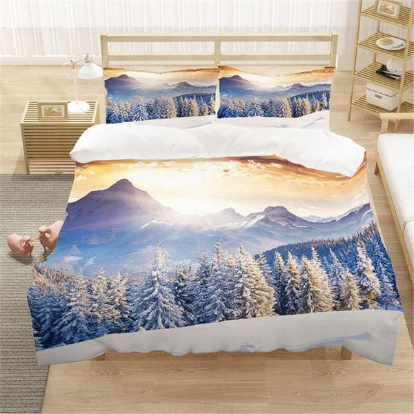 bedding sets 3d natural scenery duvet cover set mountain range with snowy peaks by landscape decorative 3 piece pillowcase
bedding sets 3d natural scenery duvet cover set mountain range with snowy peaks by landscape decorative 3 piece pillowcase