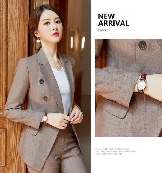 office ladies wear vintage elegant double breasted plaid blazer pants suits sets chic style women business formal work pantsuits women', White
office ladies wear vintage elegant double breasted plaid blazer pants suits sets chic style women business formal work pantsuits women', White