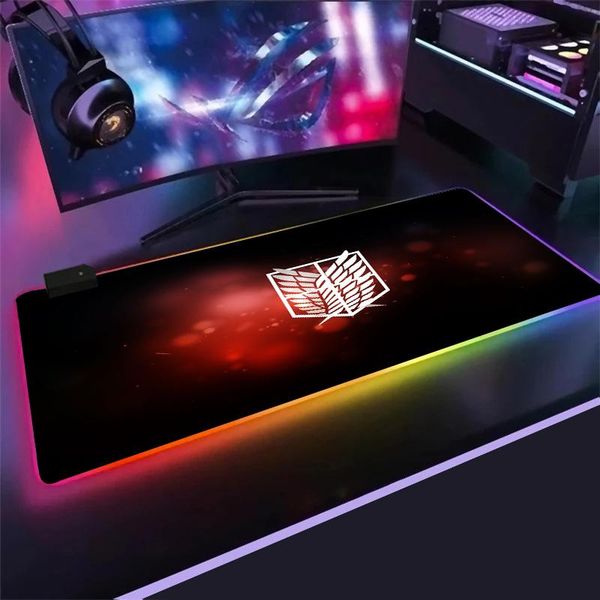 mouse pads & wrist rests attack on titan mousepad large computer mat led gaming pad night rgb usb wired lighting for csgo dota.
mouse pads & wrist rests attack on titan mousepad large computer mat led gaming pad night rgb usb wired lighting for csgo dota.