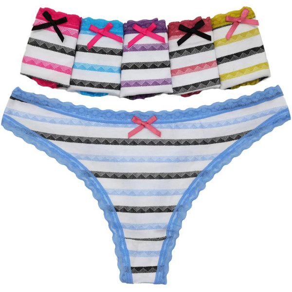 women's panties 6 pcs/lot ladies colorful striped thong women underpants lingerie femme g-string thin cotton underwear low waist, Black;pink
women's panties 6 pcs/lot ladies colorful striped thong women underpants lingerie femme g-string thin cotton underwear low waist, Black;pink