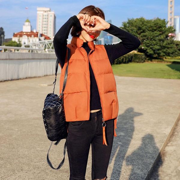 women's vests woman winter clothes girls vest 2021 khaki outwear women churky coat sleeveless a line pockets fashion autumn, Black;white
women's vests woman winter clothes girls vest 2021 khaki outwear women churky coat sleeveless a line pockets fashion autumn, Black;white