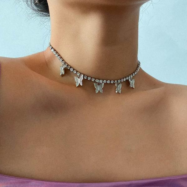 tassels iced out diamond butterfly necklace chokers chains tennis necklaces women fashion jewelry, Golden;silver
tassels iced out diamond butterfly necklace chokers chains tennis necklaces women fashion jewelry, Golden;silver