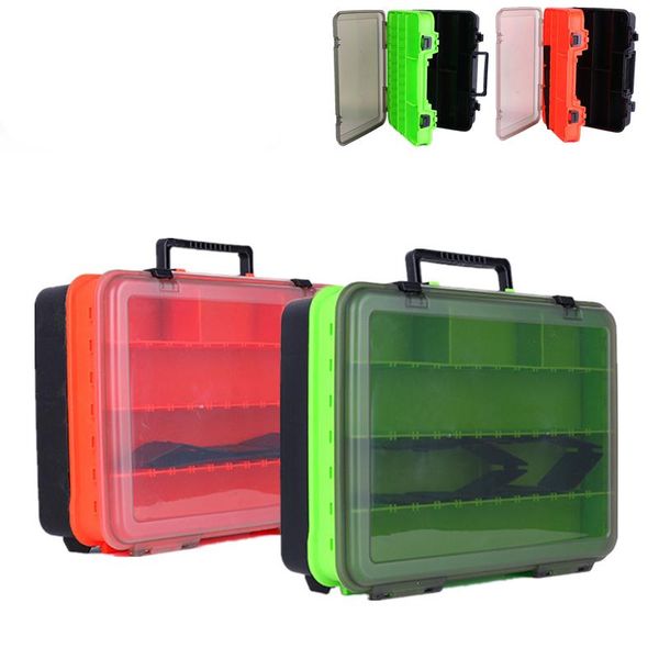 portable double-layer waterproof fishing tackle box lure spoon hook bait storage outdoor accessories
portable double-layer waterproof fishing tackle box lure spoon hook bait storage outdoor accessories