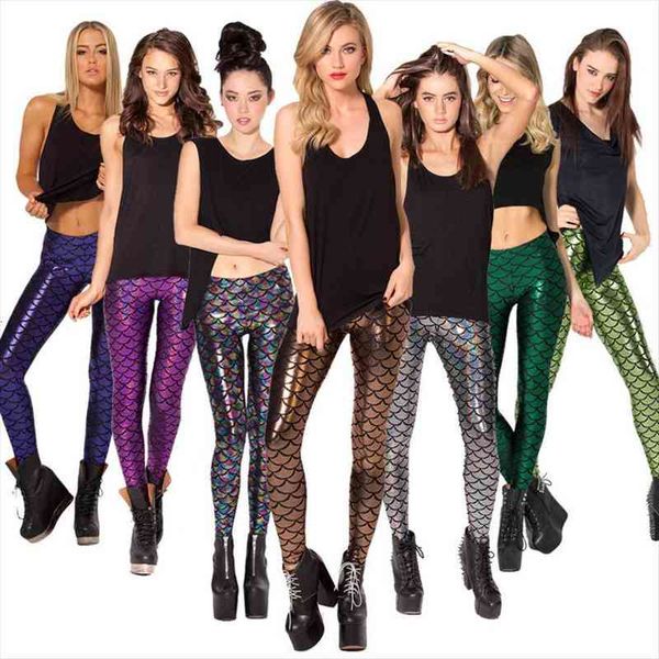 dropshipping autumn mermaid print women legging diving stretch shiny fish-scale, Black
dropshipping autumn mermaid print women legging diving stretch shiny fish-scale, Black
