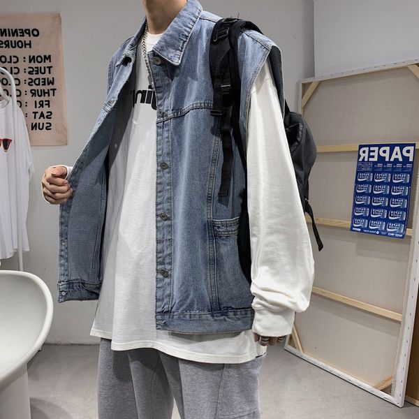 men's trend of jeans vt in spring and autumn, Black;brown 
men's trend of jeans vt in spring and autumn, Black;brown