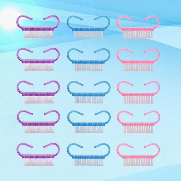 nail brushes 21pcs cleaning cleat shape manicure dust accessories (pink, purple, blue for each 7pcs), Yellow
nail brushes 21pcs cleaning cleat shape manicure dust accessories (pink, purple, blue for each 7pcs), Yellow