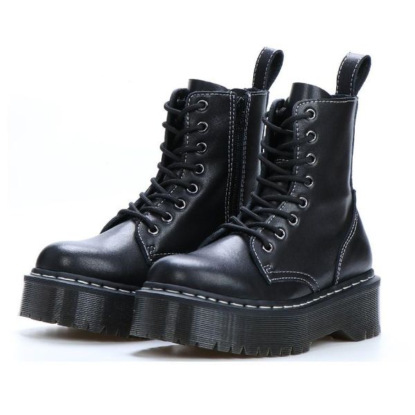 boots black woman real leather platform motorcycle spring winter hand-made cow women gothic ankle good-welt
boots black woman real leather platform motorcycle spring winter hand-made cow women gothic ankle good-welt