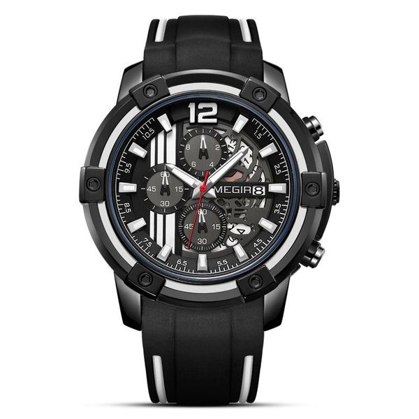 wristwatches megir 2097 men's casual sports quartz watches multifunction chronograph man waterproof clock watch, Slivery;brown
wristwatches megir 2097 men's casual sports quartz watches multifunction chronograph man waterproof clock watch, Slivery;brown