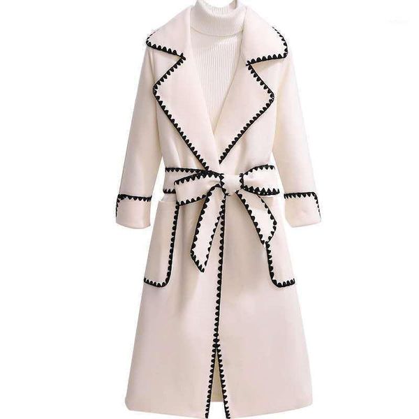 women's wool & blends woolen jacket women 2021 spring autumn clothing plus size coat female korean version was thin mid-length, Black
women's wool & blends woolen jacket women 2021 spring autumn clothing plus size coat female korean version was thin mid-length, Black