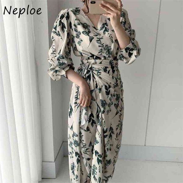 high waist hip irregular long dress women vintage print slim vestidos v neck puff sleeve robe spring 210422, Black;gray
high waist hip irregular long dress women vintage print slim vestidos v neck puff sleeve robe spring 210422, Black;gray