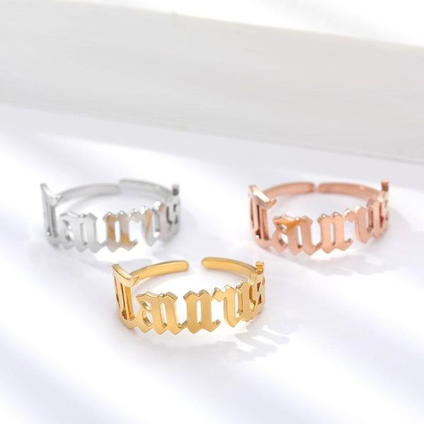 wedding rings wholesale 12pcs gothic old english zodiac for women constellation jewelry stainless steel stackable letter ring 2021, Slivery;golden
wedding rings wholesale 12pcs gothic old english zodiac for women constellation jewelry stainless steel stackable letter ring 2021, Slivery;golden