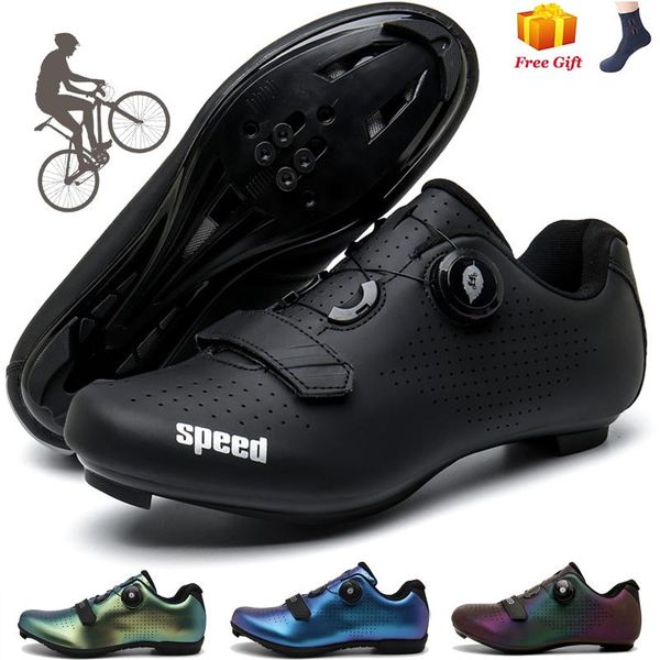 professional self-locking men road bike shoes ultra-light non-slip women cycling pedal racing flat-bottomed footwear, Black
professional self-locking men road bike shoes ultra-light non-slip women cycling pedal racing flat-bottomed footwear, Black