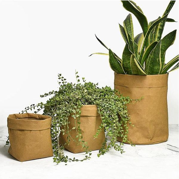 waterproof eco-friendly kraft paper pot garden flower for plants multifunction reuseable durable plant bag home decor planters & pots
waterproof eco-friendly kraft paper pot garden flower for plants multifunction reuseable durable plant bag home decor planters & pots