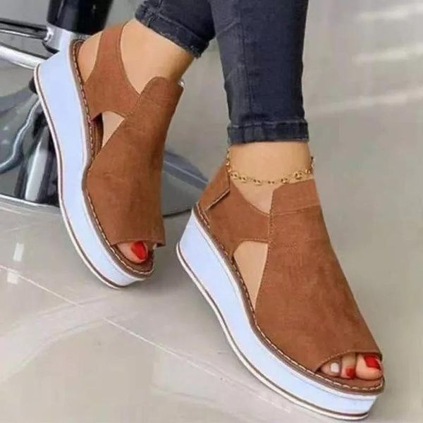 sandals women's shoes fashion casual solid color imitation suede hollow thick bottom comfortable all-match summer 7kg111, Black
sandals women's shoes fashion casual solid color imitation suede hollow thick bottom comfortable all-match summer 7kg111, Black