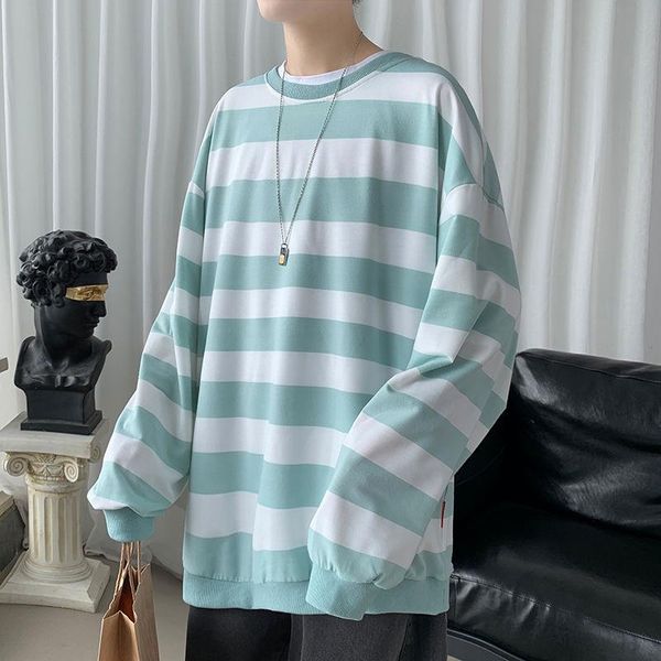 men's hoodies & sweatshirts pullover hoodie fashion contrast color casual striped men streetwear wild loose o-neck sweatshirt mens m-5x, Black
men's hoodies & sweatshirts pullover hoodie fashion contrast color casual striped men streetwear wild loose o-neck sweatshirt mens m-5x, Black